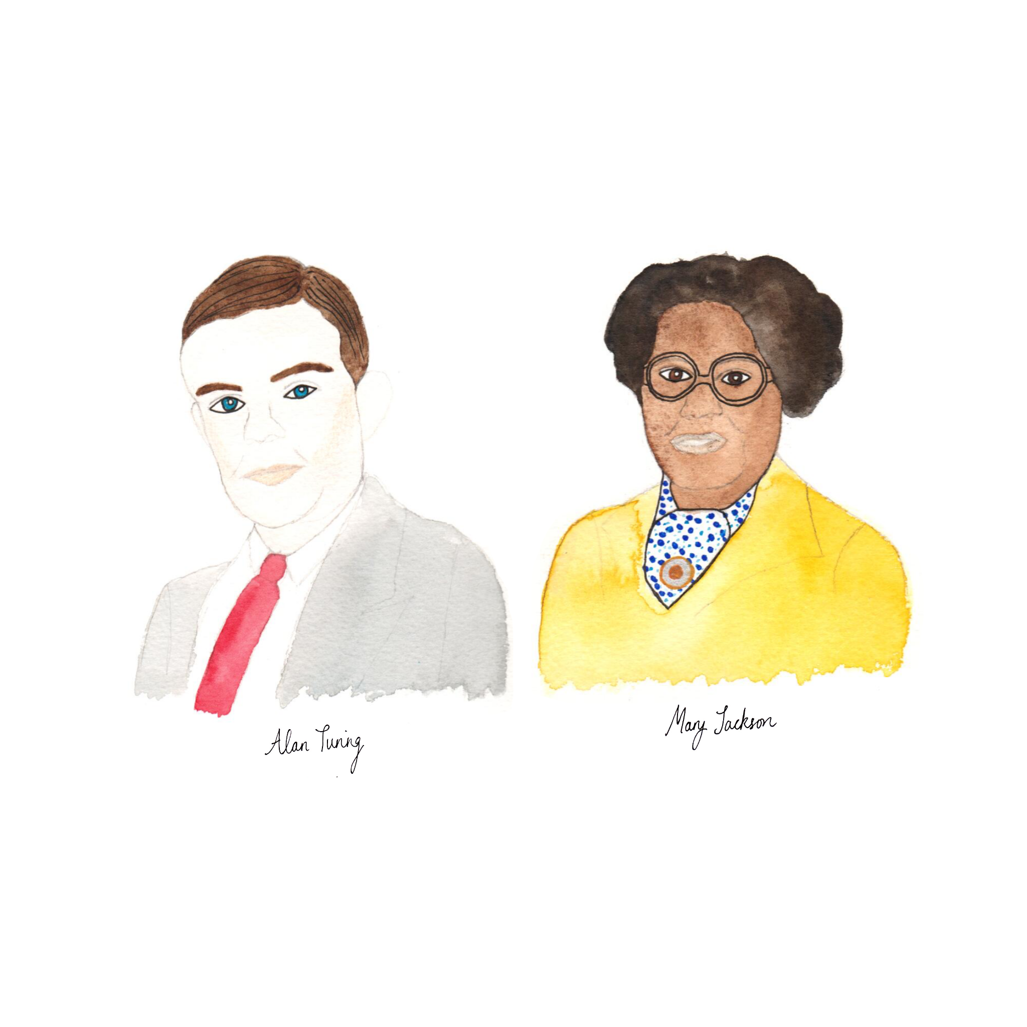 Mathematicians- Pack of 2 - A3