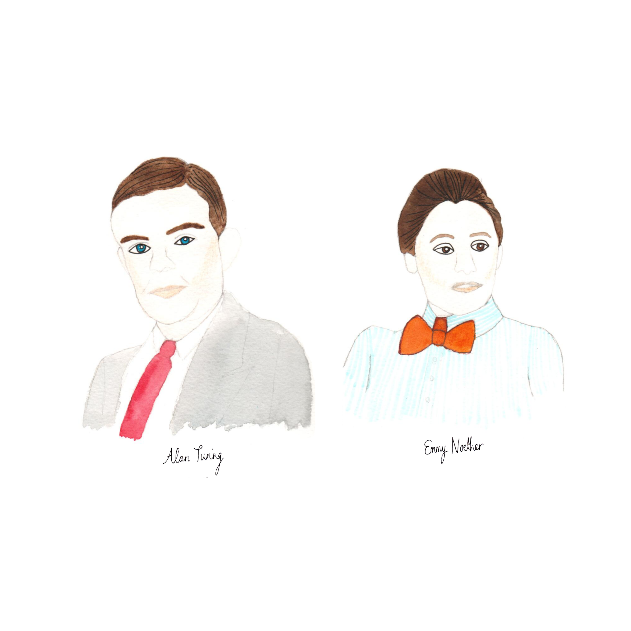 Mathematicians- Pack of 2 - A3