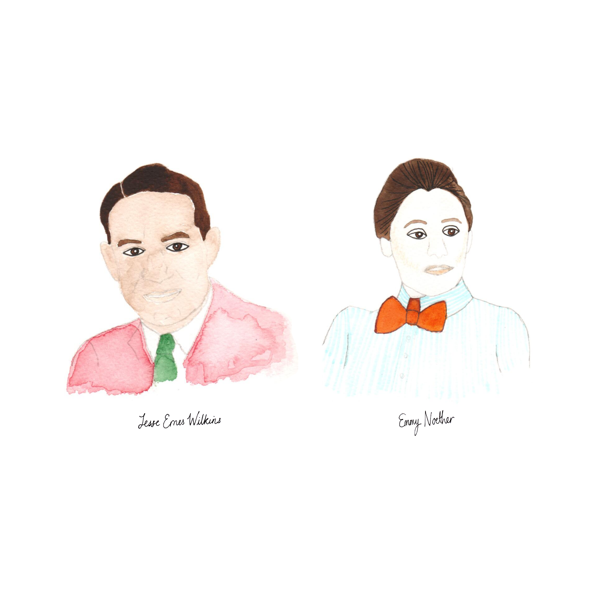 Mathematicians- Pack of 2 - A3
