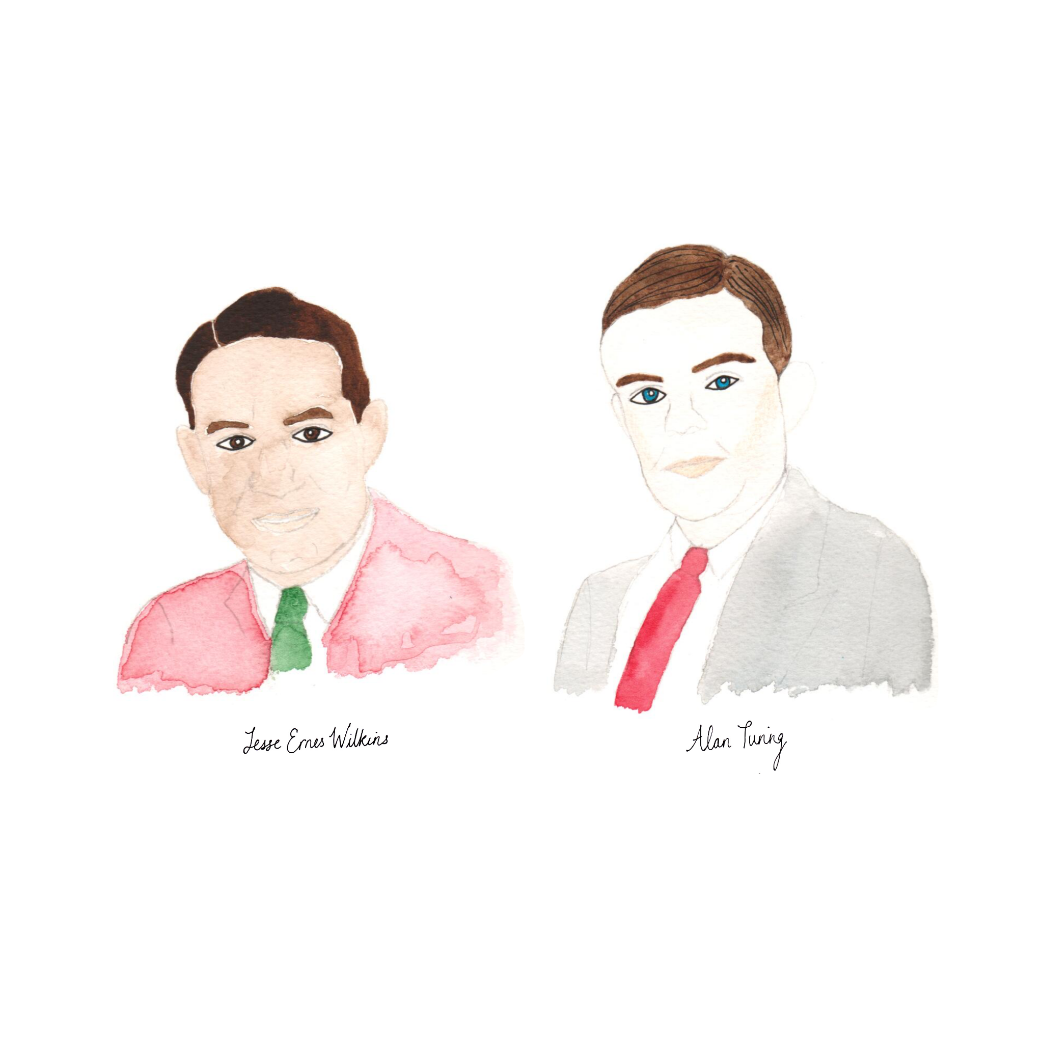Mathematicians- Pack of 2 - A3