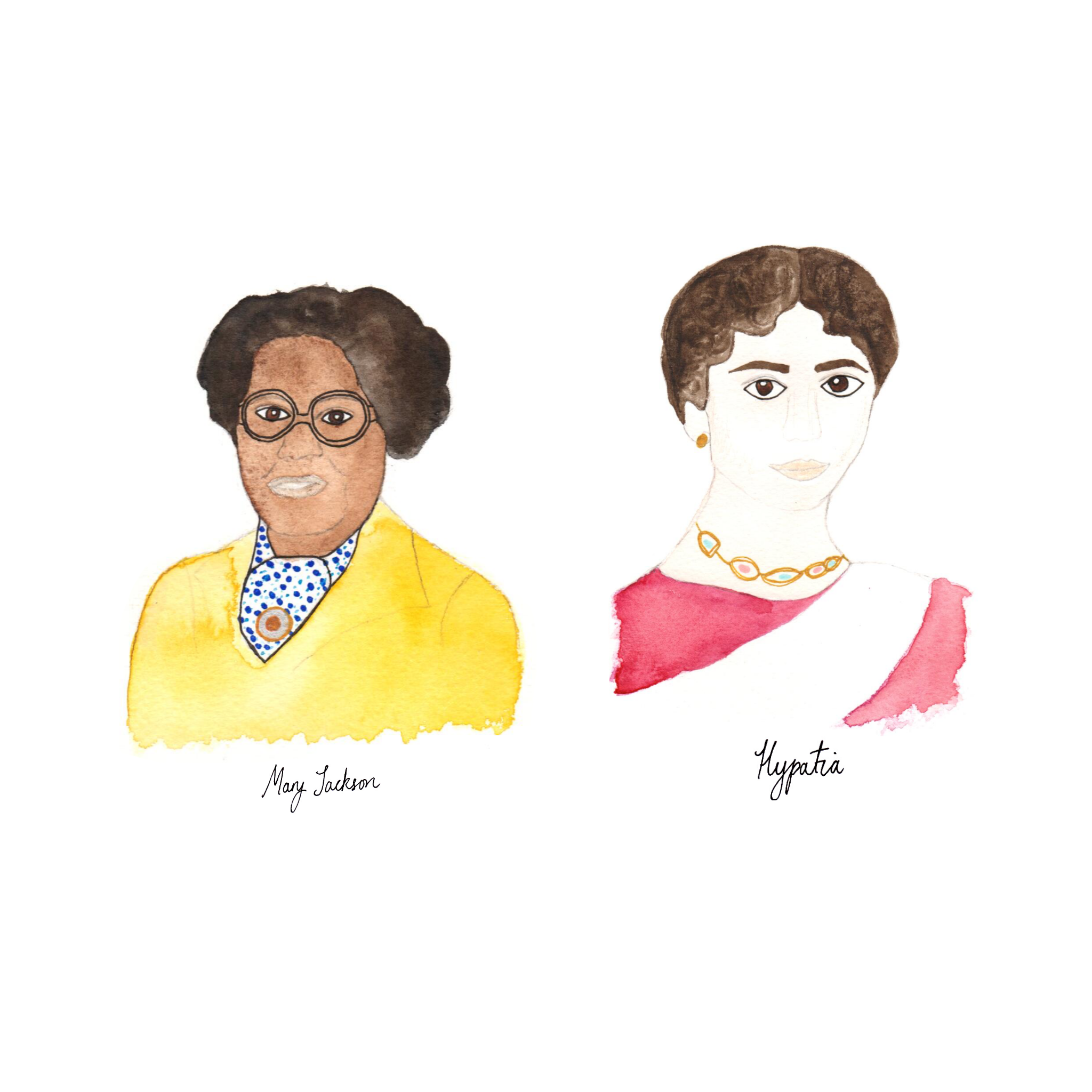 Mathematicians- Pack of 2 - A3
