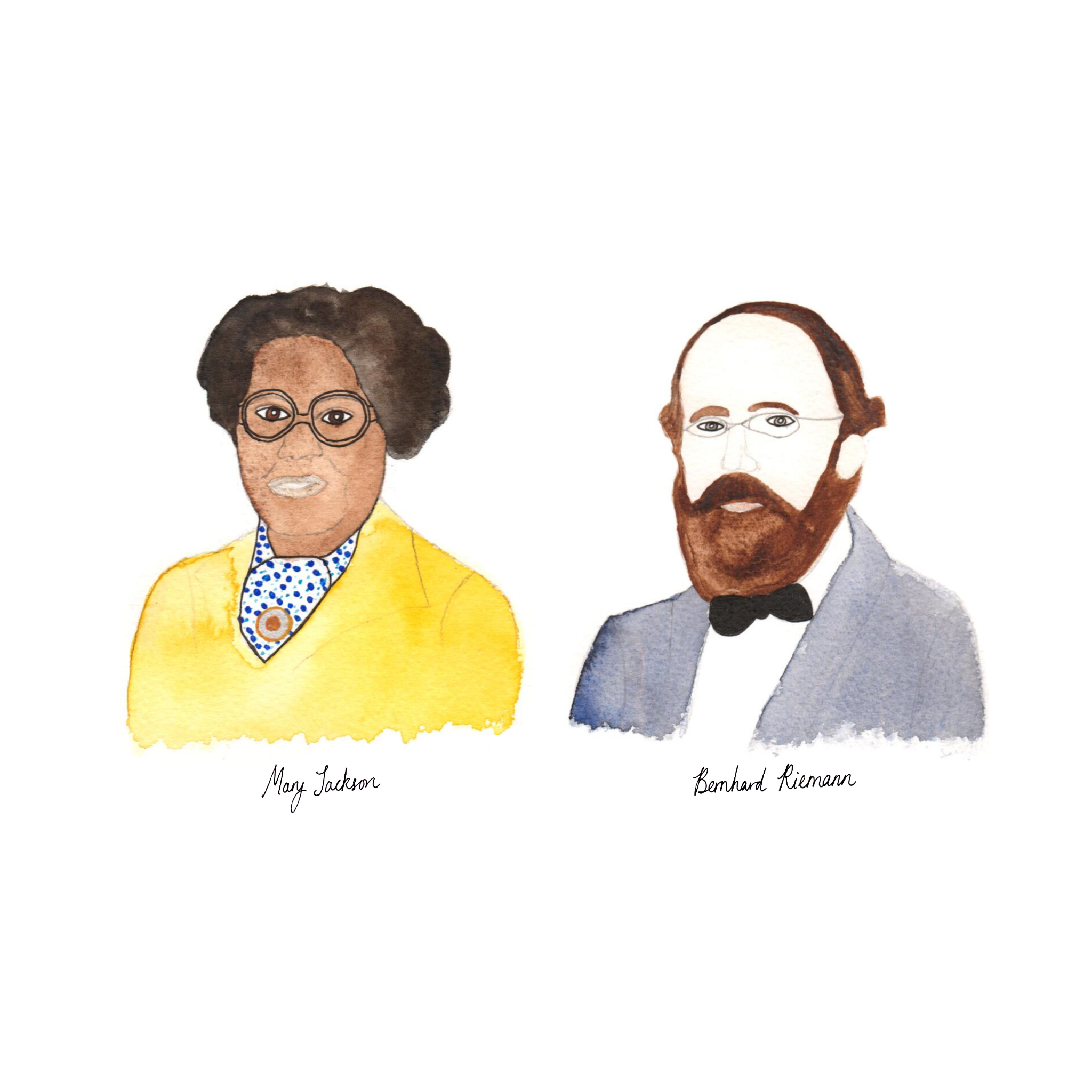 Mathematicians- Pack of 2 - A4