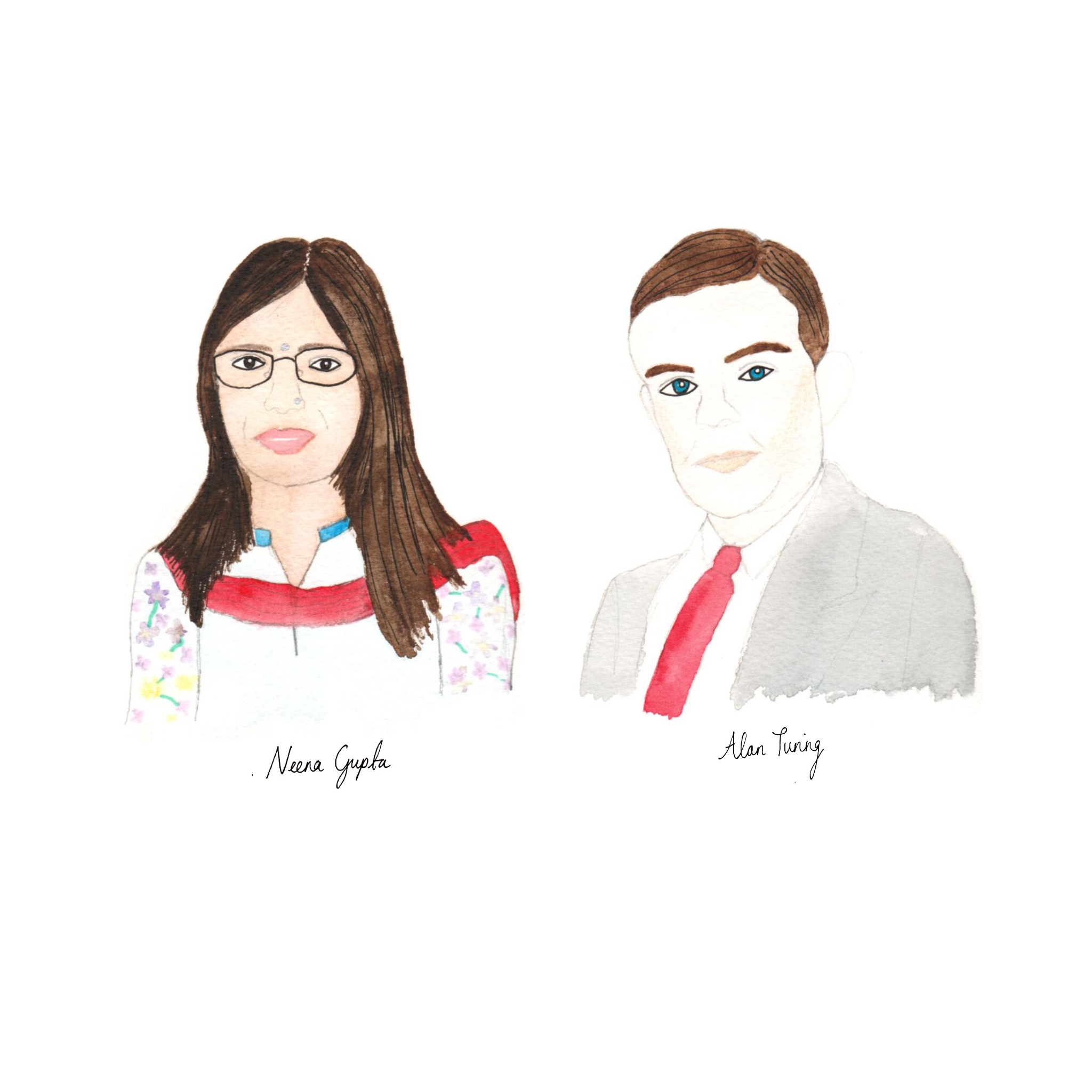 Mathematicians- Pack of 2 - A3