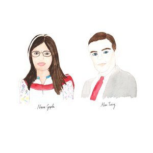 Mathematicians- Pack of 2 - A3