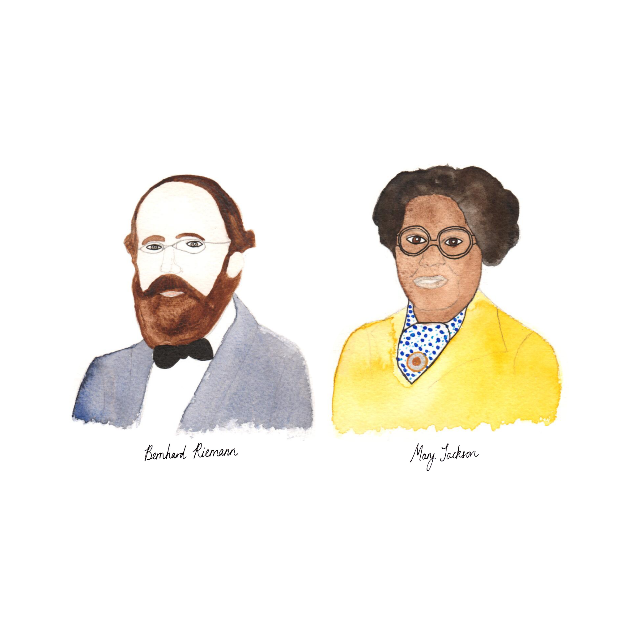 Mathematicians- Pack of 2 - A3
