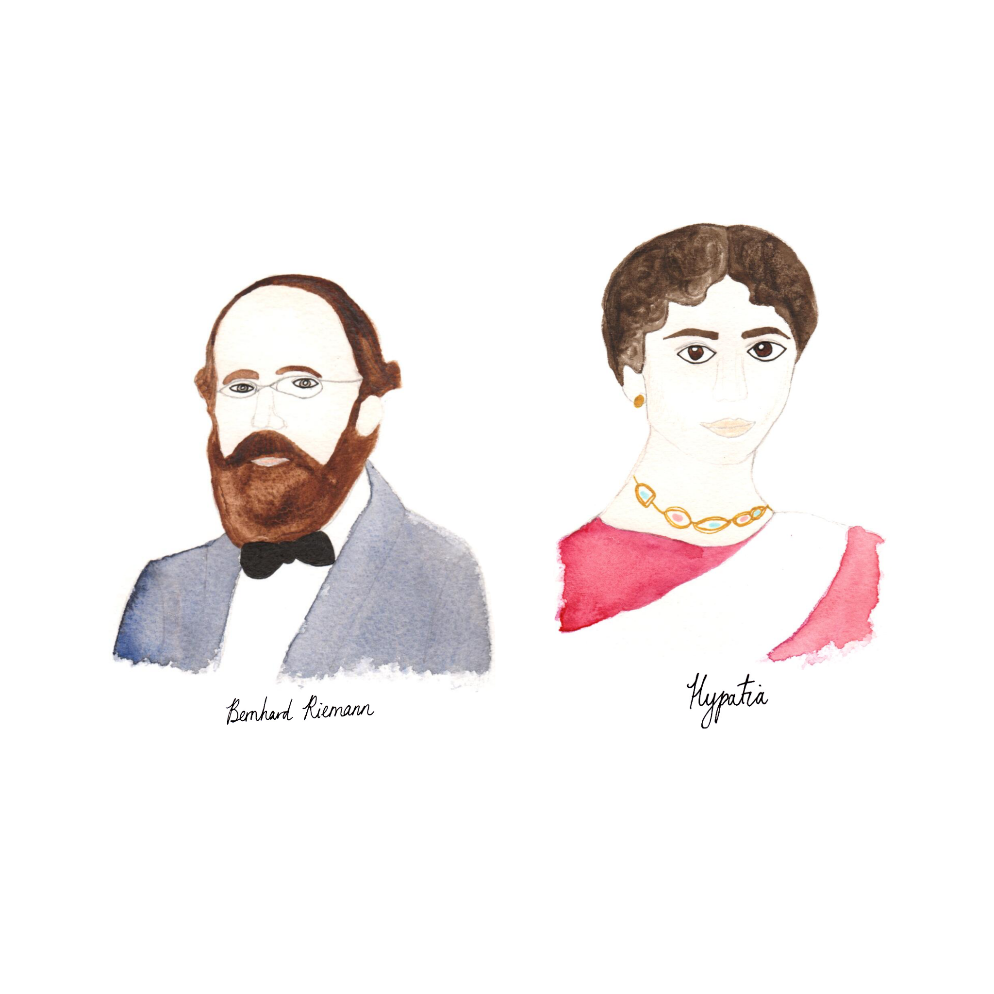 Mathematicians- Pack of 2 - A4