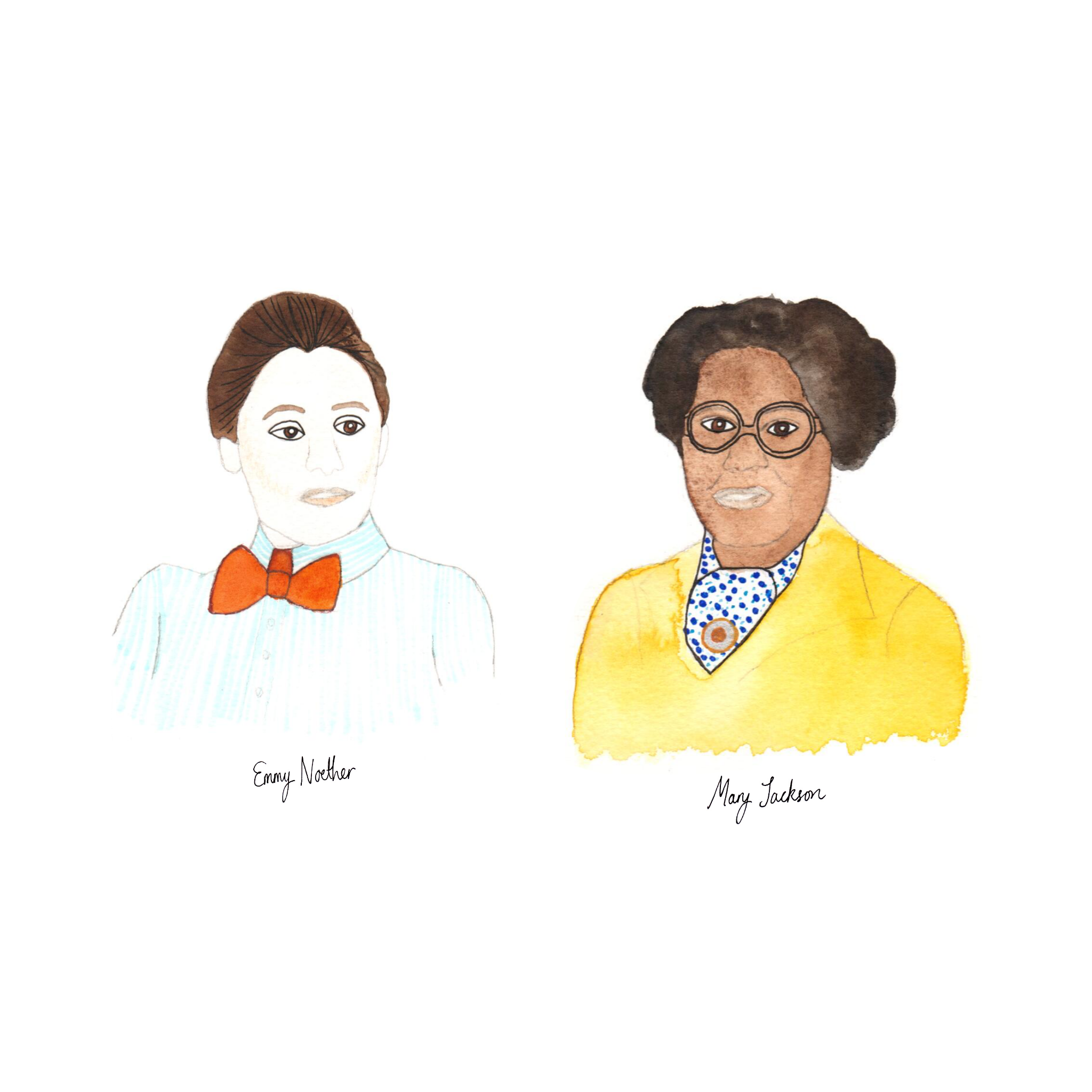 Mathematicians- Pack of 2 - A3