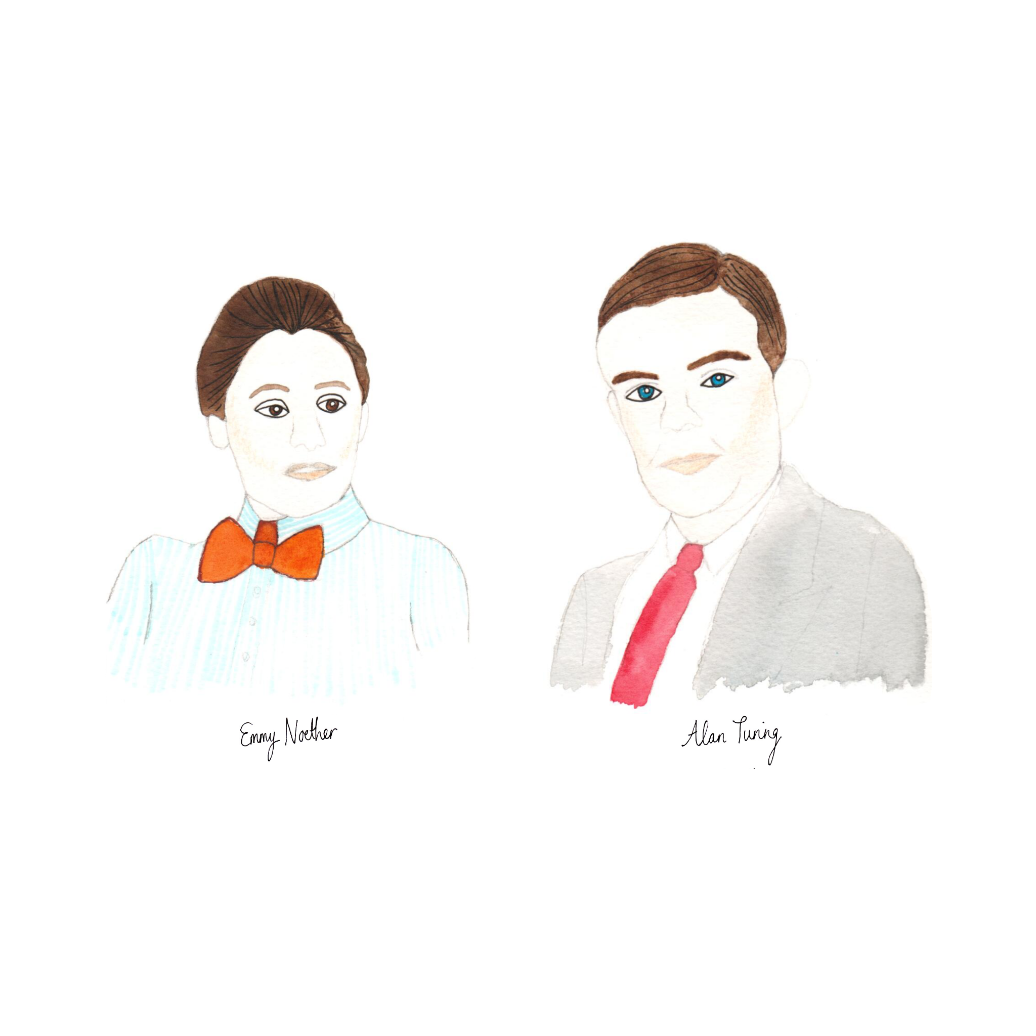 Mathematicians- Pack of 2 - A3