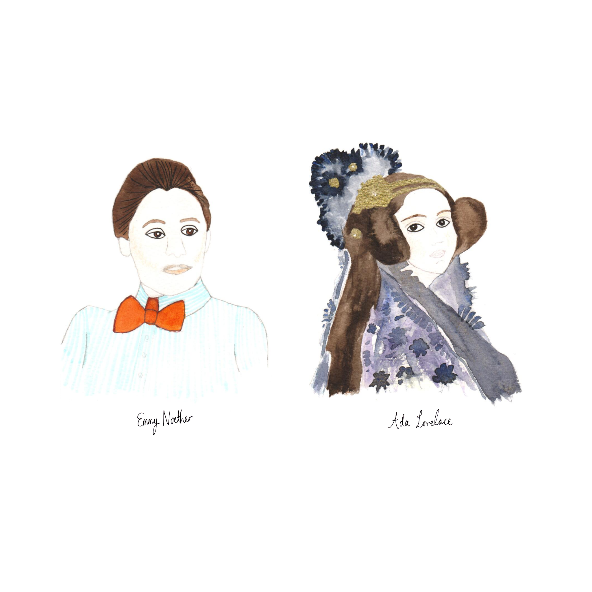 Mathematicians- Pack of 2 - A3