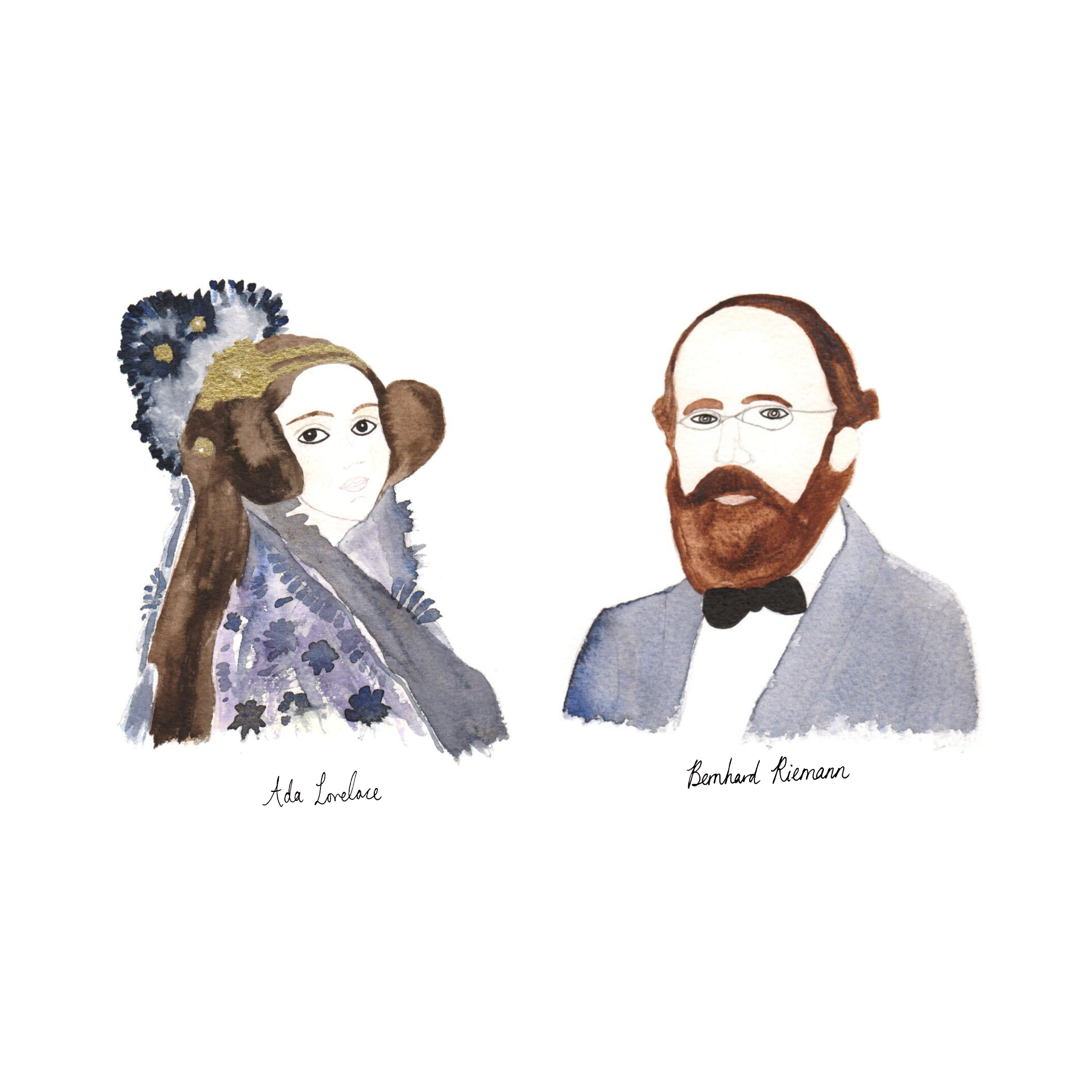 Mathematicians- Pack of 2 - A3