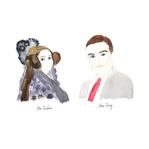 Mathematicians- Pack of 2 - A3