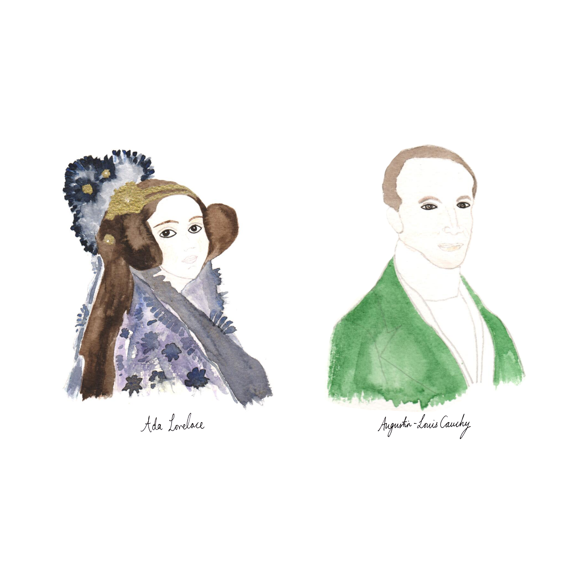 Mathematicians- Pack of 2 - A3
