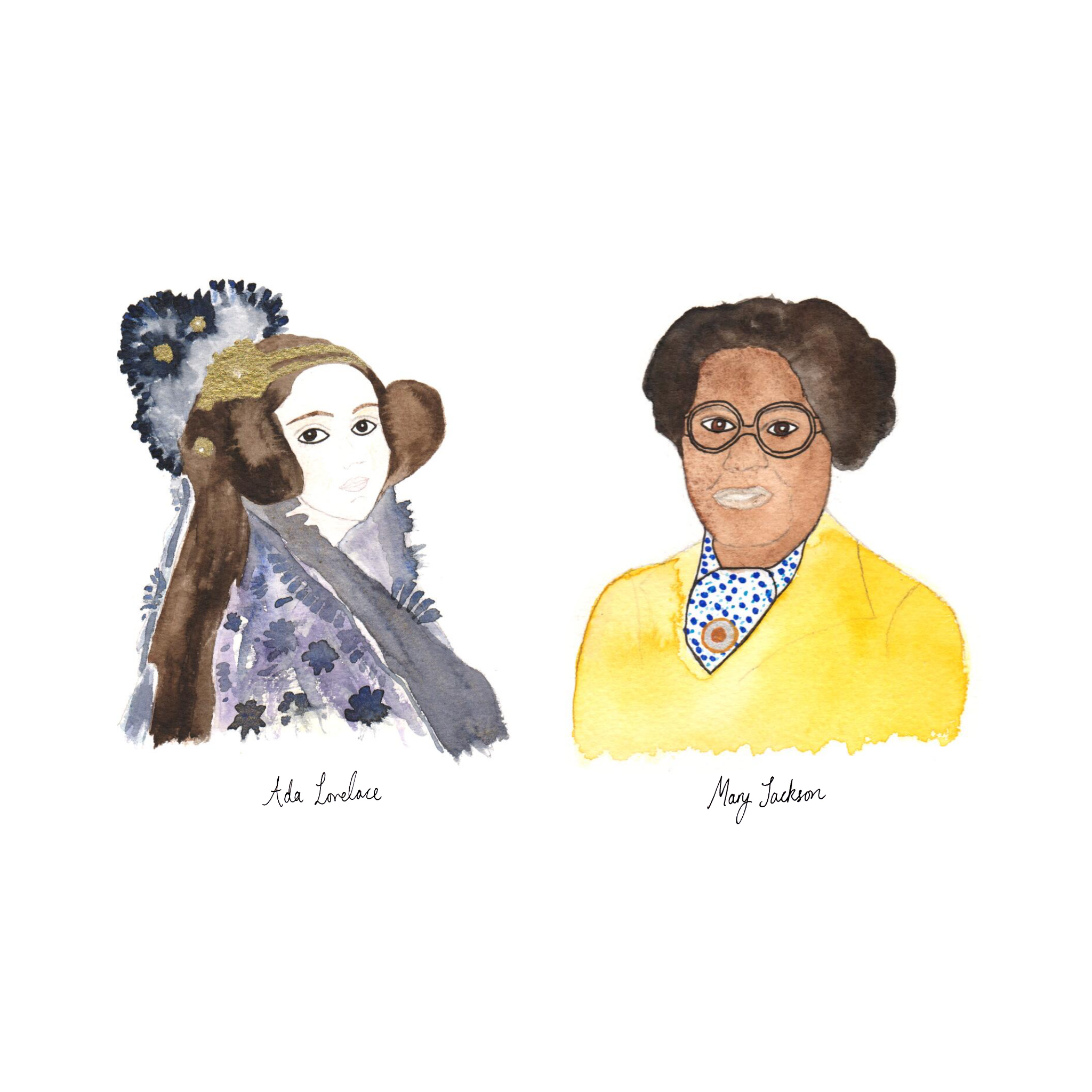 Mathematicians- Pack of 2 - A3