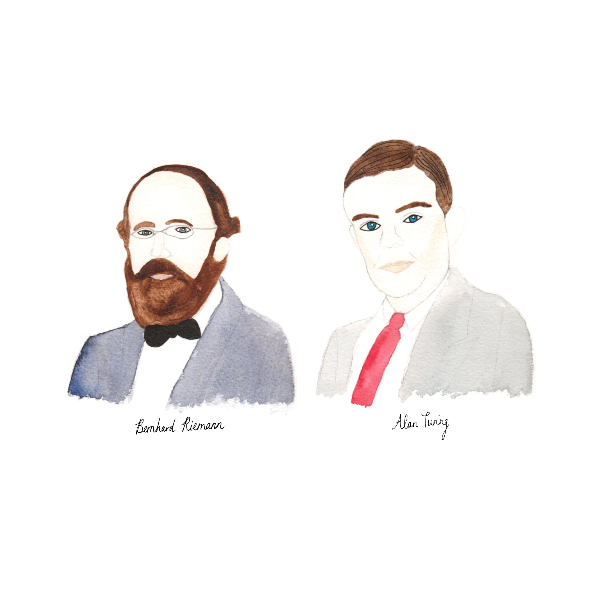 Mathematicians- Pack of 2 - A3