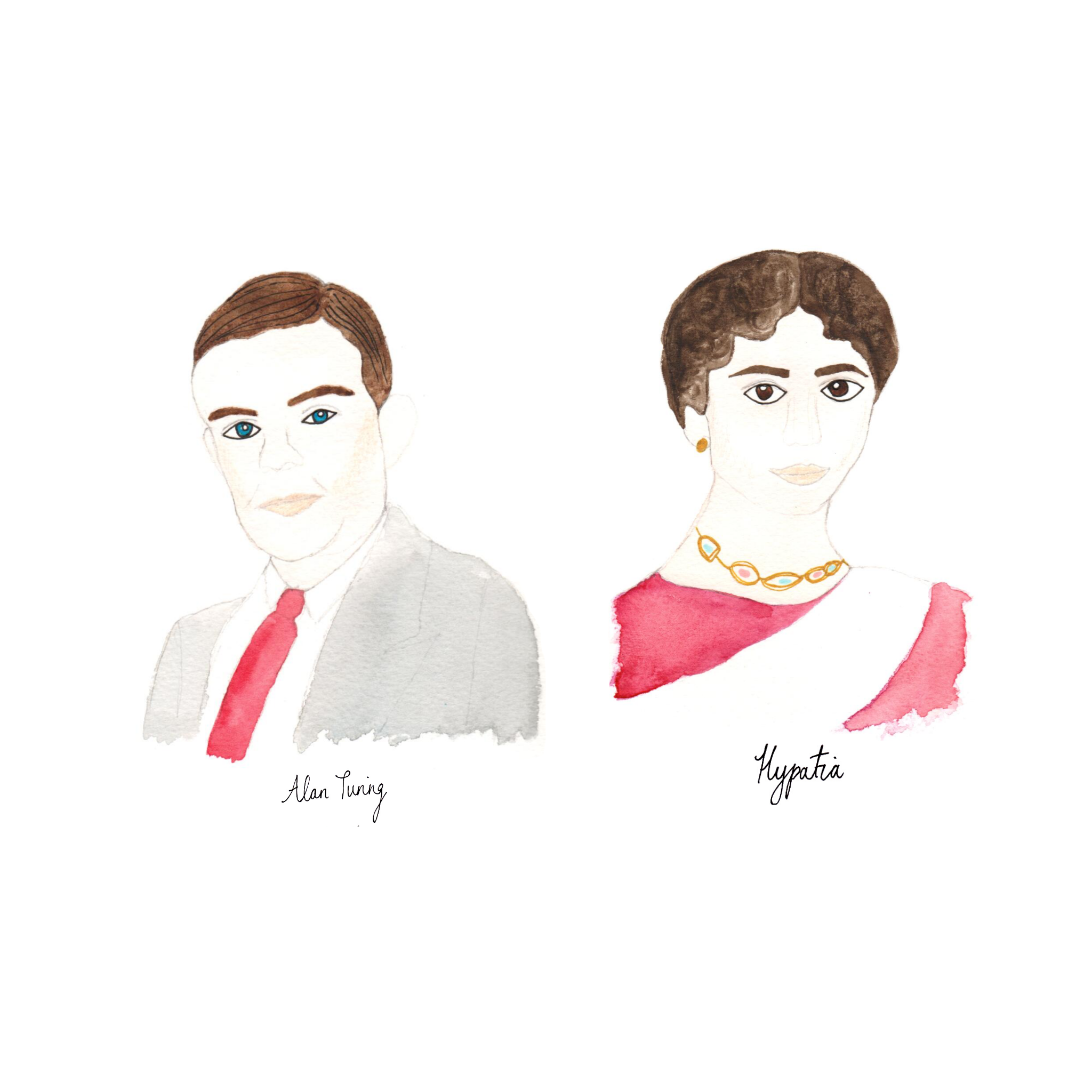 Mathematicians- Pack of 2 - A3