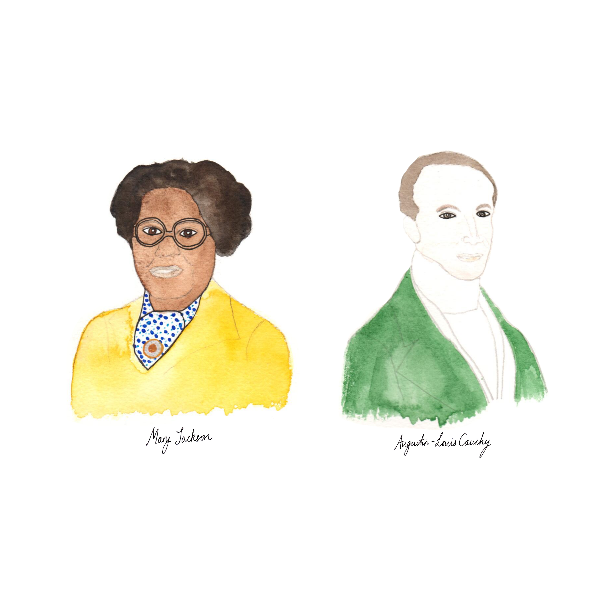 Mathematicians- Pack of 2 - A3