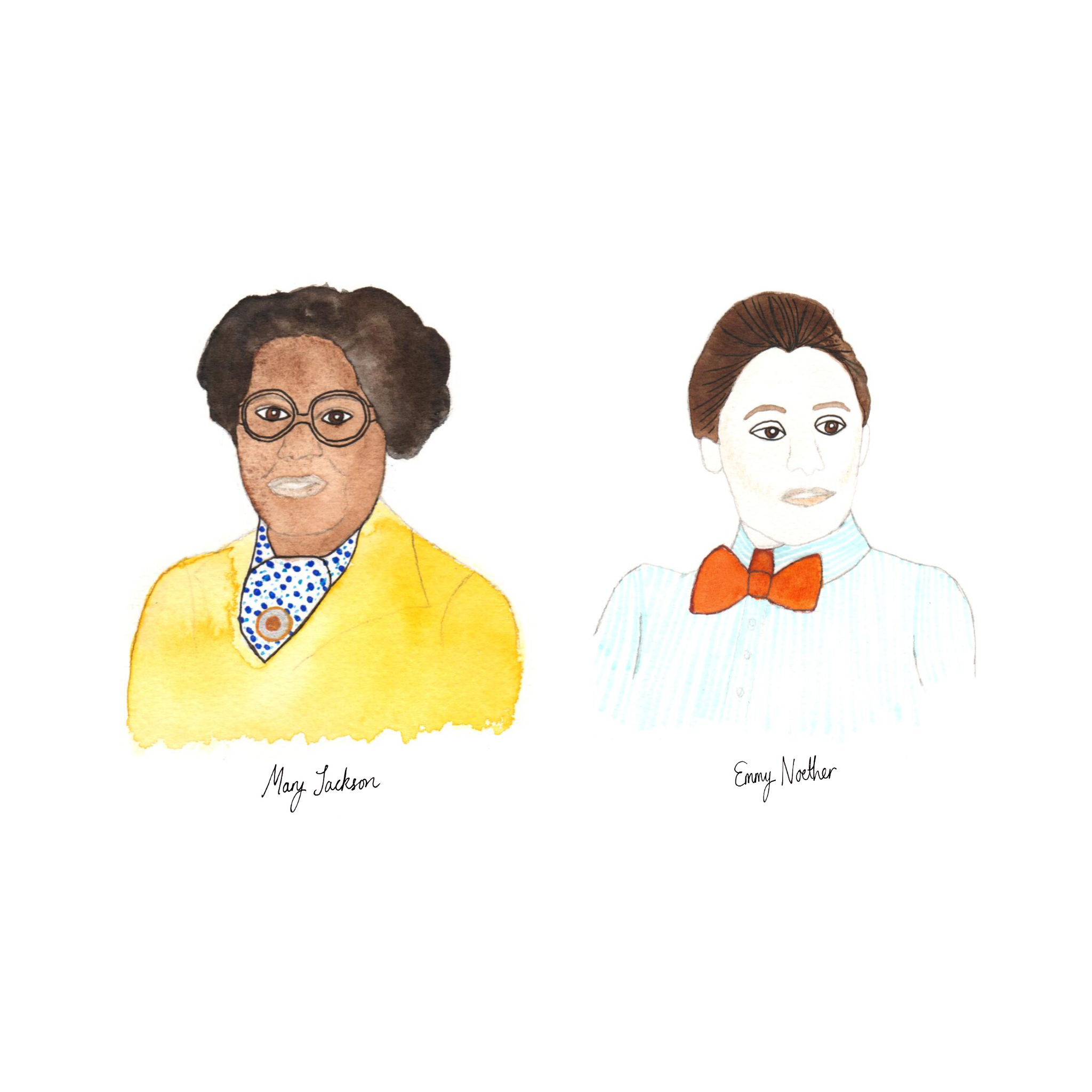 Mathematicians- Pack of 2 - A4